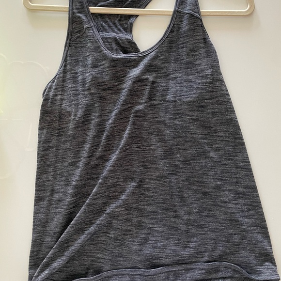 Lululemon Gray Racerback Tank - Picture 2 of 6